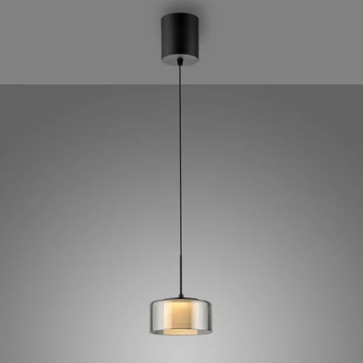 Paul Neuhaus Suspension LED Rika, Ø 15 cm, verre, intensité variable| Suspensions Led|Suspensions