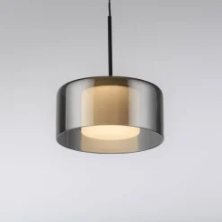 Paul Neuhaus Suspension LED Rika, Ø 15 cm, verre, intensité variable| Suspensions Led|Suspensions