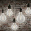 Pauleen ampoule LED à filament G80 E27 4,8 W clair 4.000 K| Ampoules Filament|Ampoules Filament