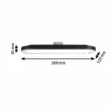 Paulmann Abia panneau LED 17° 2 700 K noir mat| Luminaires Led D'Intérieur