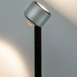 Paulmann Aldan liseuse LED, noir/alu| Lampadaires Led|Lampadaires