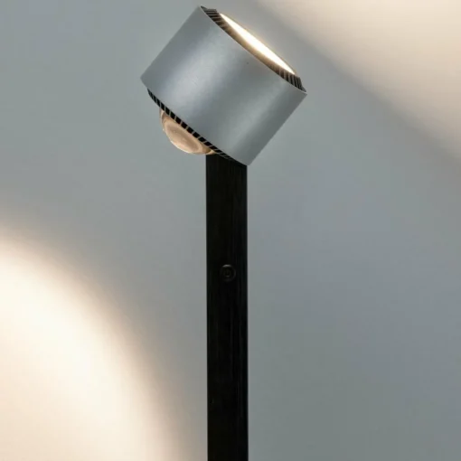 Paulmann Aldan liseuse LED, noir/alu| Lampadaires Led|Lampadaires