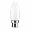 Paulmann ampoule bougie LED B22d 4,7W 4 000K opale| Ampoules Led|Ampoules Led