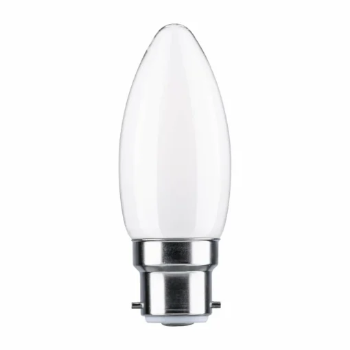 Paulmann ampoule bougie LED B22d 4,7W 4 000K opale| Ampoules Led|Ampoules Led