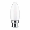 Paulmann ampoule bougie LED B22d 4,7W 2 700K opale| Ampoules Led|Ampoules Led