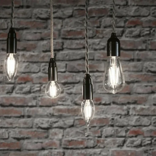 Paulmann ampoule bougie LED fil E14 4,8 W 4 000 K| Ampoules Filament|Ampoules Filament
