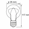 Paulmann ampoule flamme LED E14 5 W dim to warm| Lampes Led À Intensité Variable|Ampoules Led