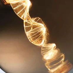 Paulmann Ampoule LED E27 3,5W Helix 1.800K G125 or| Ampoules Filament|Ampoules Filament