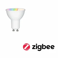 Paulmann ampoule LED GU10 5,5 W ZigBee RGBW dim| Ampoules Connectées Et Intelligentes|Ampoules Connectées Et Intelligentes