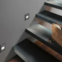 Paulmann applique encastrable LED Edge, noire| Spots Encastrés Led|Luminaires Led D'Intérieur