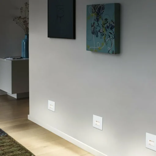 Paulmann applique encastrable LED Edge, blanche| Spots Encastrés Led|Luminaires Led D'Intérieur