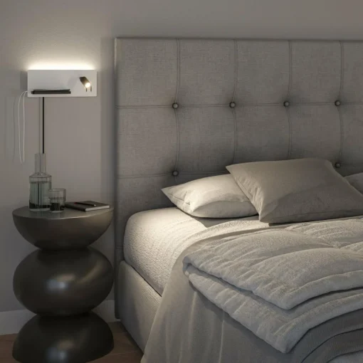 Paulmann Applique murale LED Serra USB C, côté gauche| Appliques Murales Led|Appliques Murales