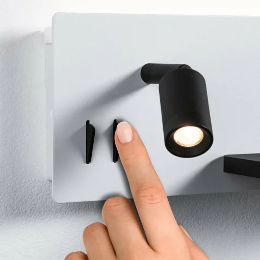 Paulmann Applique murale LED Serra USB C, côté droit| Appliques Murales Led|Appliques Murales
