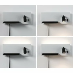 Paulmann Applique murale LED Serra USB C, côté droit| Appliques Murales Led|Appliques Murales