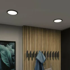 Paulmann Areo panneau 3stepdim noir Ø17,5cm 4000K| Spots Encastrés Led|Luminaires Led D'Intérieur