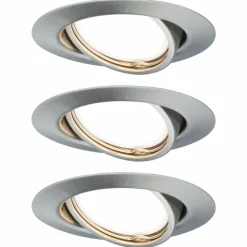 Paulmann Base spot encastré LED 3-Step-dim, par 3| Spots Encastrés Led|Luminaires Led D'Intérieur