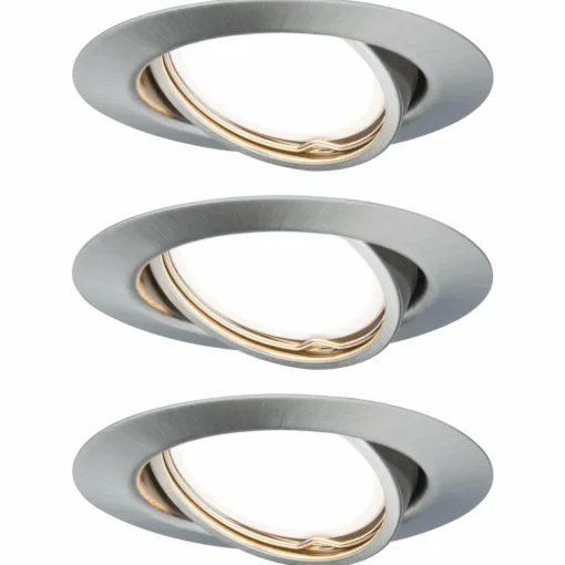 Paulmann Base spot encastré LED 3-Step-dim, par 3| Spots Encastrés Led|Luminaires Led D'Intérieur