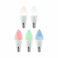 Paulmann bougie LED E14 5 W 470 lm ZigBee RGBW x3| Ampoules Connectées Et Intelligentes|Ampoules Connectées Et Intelligentes