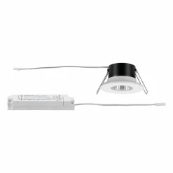 Paulmann Calla fixe on/off Ø8cm 1x7W 840 blanc| Spots Encastrés Led|Luminaires Led D'Intérieur