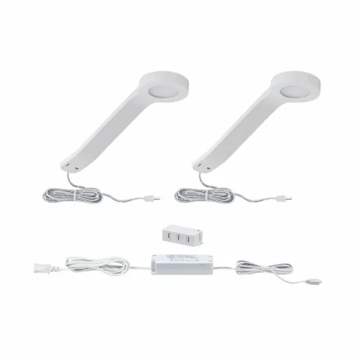 Paulmann Clever Connect Mike 2 lampes pour meuble| Luminaires Led D'Intérieur