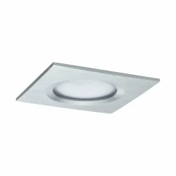 Paulmann Coin Slim spot enc. LED lot de 3 ang. alu| Spots Encastrés Led|Luminaires Led D'Intérieur