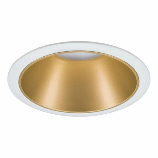 Paulmann Cole spot LED, doré-blanc| Spots Encastrés Led|Luminaires Led D'Intérieur