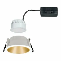 Paulmann Cole spot LED, doré-blanc| Spots Encastrés Led|Luminaires Led D'Intérieur