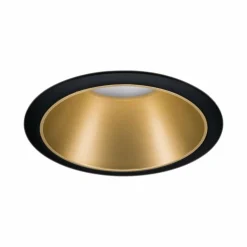 Paulmann Cole spot LED, doré-noir| Spots Encastrés Led|Luminaires Led D'Intérieur