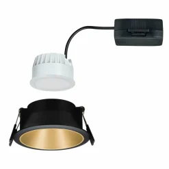 Paulmann Cole spot LED, doré-noir| Spots Encastrés Led|Luminaires Led D'Intérieur