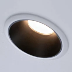 Paulmann Cole spot LED, noir-blanc, lot de 3| Spots Encastrés Led|Luminaires Led D'Intérieur