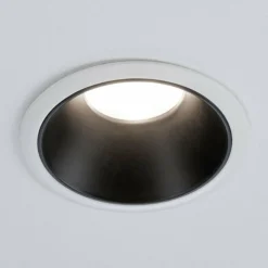 Paulmann Cole spot LED, noir-blanc, lot de 3| Spots Encastrés Led|Luminaires Led D'Intérieur