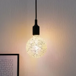 Paulmann E27 globe LED 5 W Miracle Mosaic blanc| Lampes Led À Intensité Variable|Ampoules Led