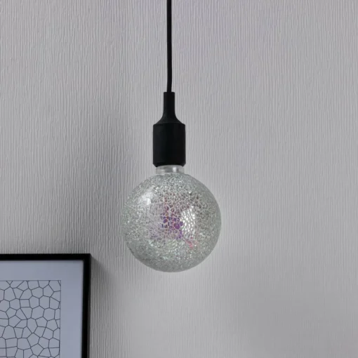Paulmann E27 globe LED 5 W Miracle Mosaic blanc| Lampes Led À Intensité Variable|Ampoules Led