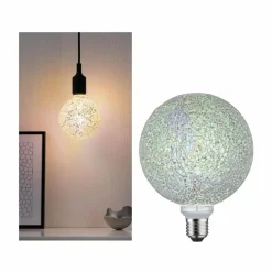 Paulmann E27 globe LED 5 W Miracle Mosaic blanc| Lampes Led À Intensité Variable|Ampoules Led