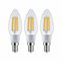 Paulmann Eco-Line bougie LED E14 2,5W 525lm 830 x3| Ampoules Filament|Ampoules Filament