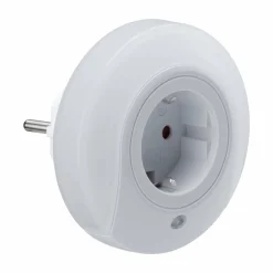 Paulmann Esby veilleuse LED avec prise, ronde| Appliques Murales Led|Appliques Murales