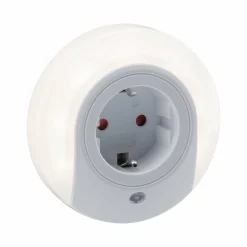 Paulmann Esby veilleuse LED avec prise, ronde| Appliques Murales Led|Appliques Murales