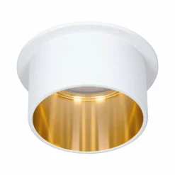 Paulmann Gil LED encastrable blanche mate/dorée| Spots Encastrés Led|Luminaires Led D'Intérieur