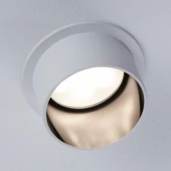 Paulmann Gil LED encastrable blanc mat/fer, par 3| Spots Encastrés Led|Luminaires Led D'Intérieur
