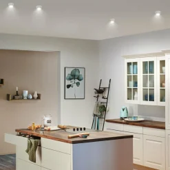 Paulmann Gil LED encastrable blanc mat/fer, par 3| Spots Encastrés Led|Luminaires Led D'Intérieur