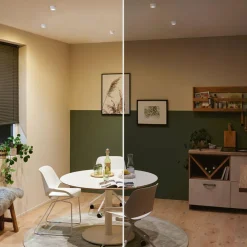 Paulmann Gil LED encastrable blanc mat/fer, par 3| Spots Encastrés Led|Luminaires Led D'Intérieur