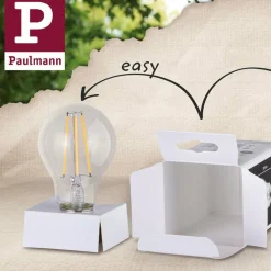 Paulmann globe LED E27 G125 Inner Shape 4 W doré| Lampes Led À Intensité Variable|Ampoules Led