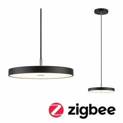 Paulmann Hildor suspension LED, ZigBee, noire| Suspensions Led|Suspensions