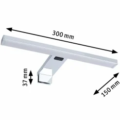 Paulmann HomeSpa Selo applique pour miroir LED CCT| Appliques Murales Led|Appliques Murales