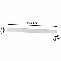 Paulmann HomeSpa Tova applique miroir LED, 60 cm| Appliques Murales Led|Appliques Murales