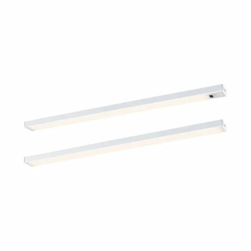 Paulmann lampe sous meuble Inline set de démarrage 2 pièces blanc 35 cm 830| Luminaires Led D'Intérieur