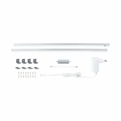 Paulmann lampe sous meuble Inline set de démarrage 2 pièces chrome 55 cm| Luminaires Led D'Intérieur