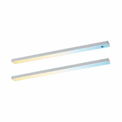 Paulmann lampe sous meuble Inline set de démarrage 2 pièces chrome 35 cm| Luminaires Led D'Intérieur