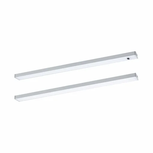 Paulmann lampe sous meuble Inline set de démarrage 2 pièces chrome 35 cm| Luminaires Led D'Intérieur