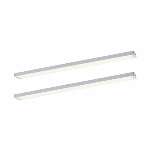 Paulmann lampe sous meuble Inline 2x extension chrome 35 cm 830| Luminaires Led D'Intérieur